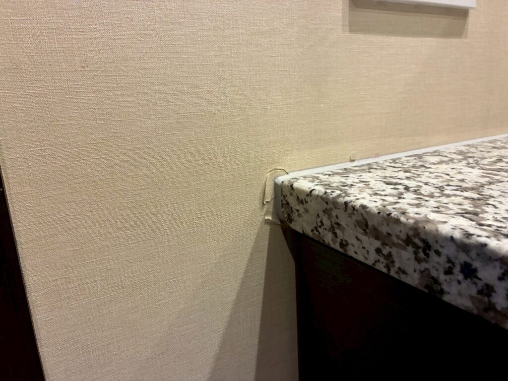 壁紙クロス補修前（リペア前）